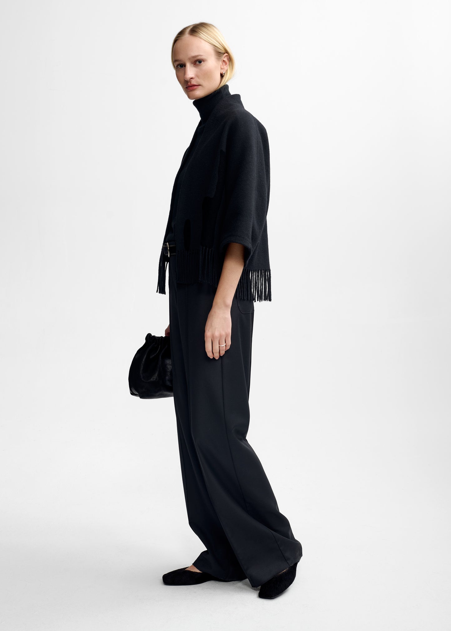 Christian Aks Keyla Lambswool Jacket Jackets 9090 Black