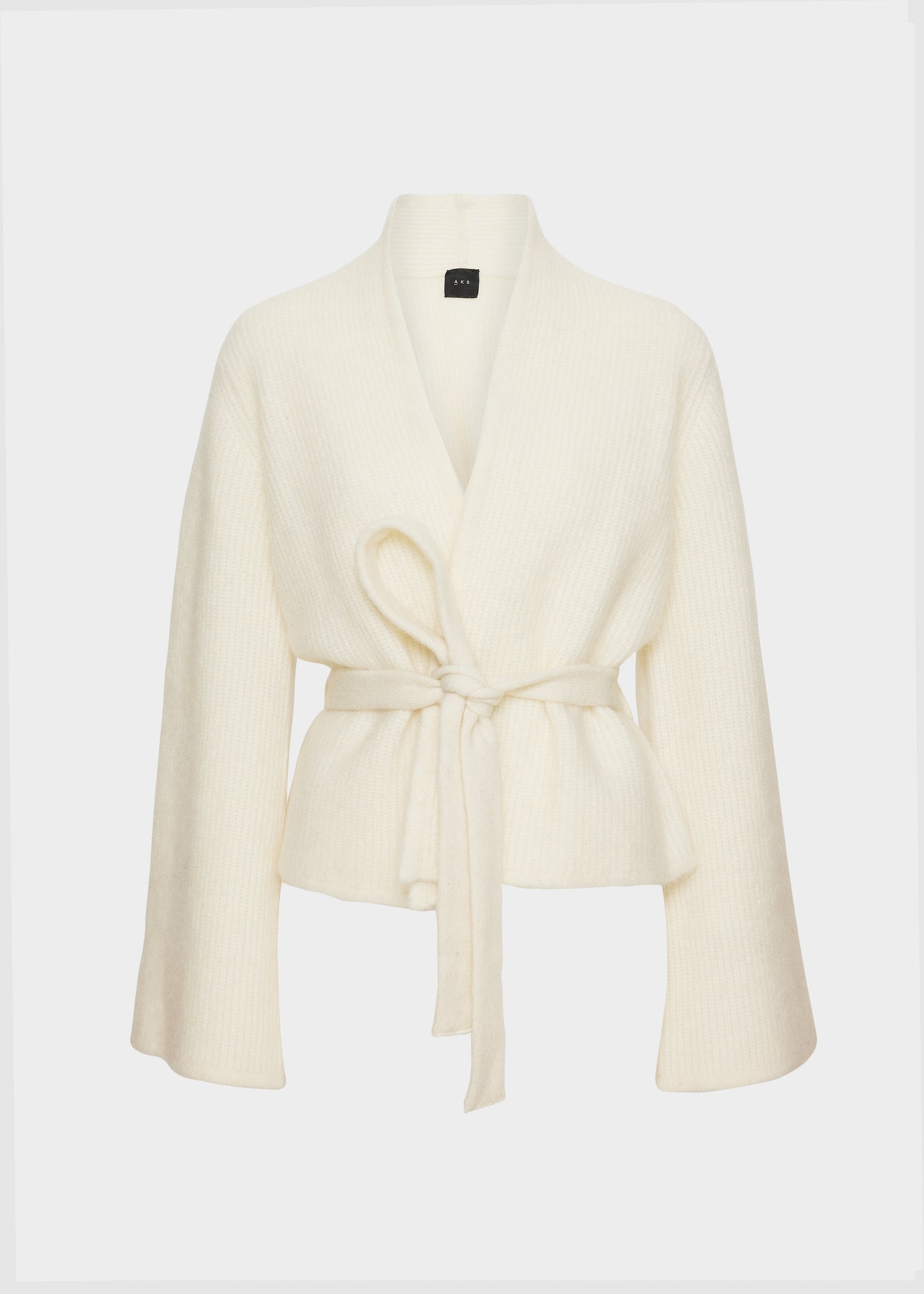 Christian Aks Lila Mohair Cardigan Knitwear 9003 Eggshell