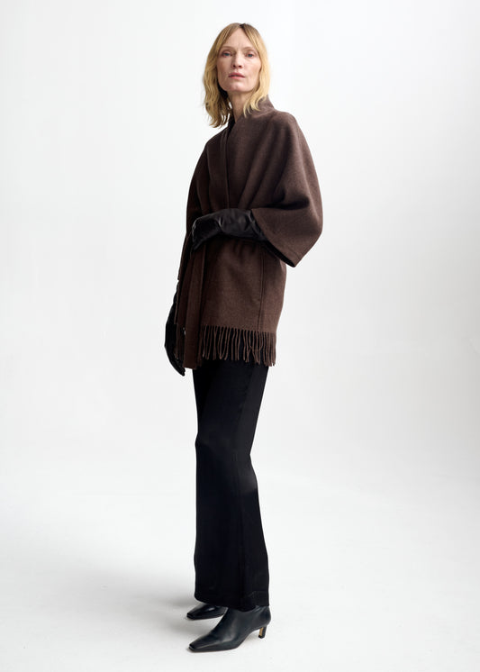 Christian Aks Akila Lambswool Jacket Jackets 8025 Brown