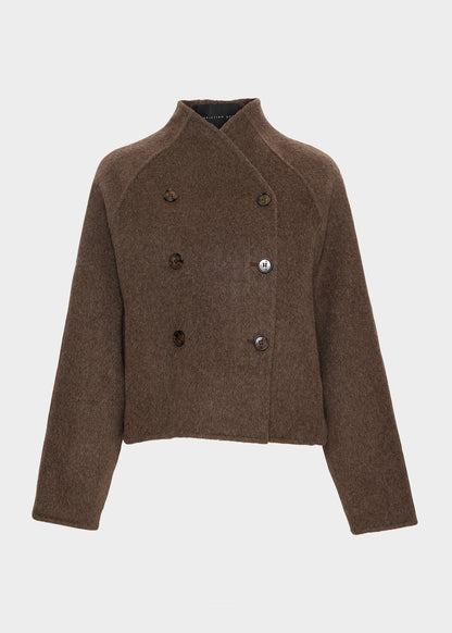 Christian Aks Bella wool jacket Jackets 8026 Cappucino