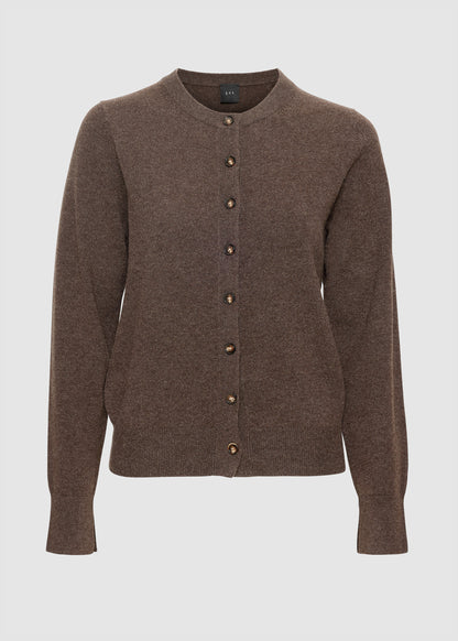 Christian Aks Diana wool cash cardigan Knitwear 8069 Espresso