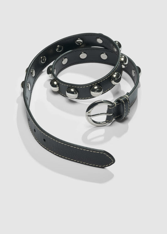 Christian Aks Jara Studed Belt Belts 9090 Black