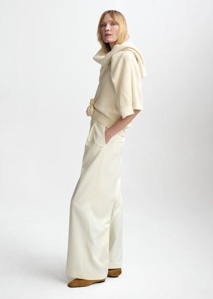Christian Aks Milly alpaca knit Knitwear 8002 Cream