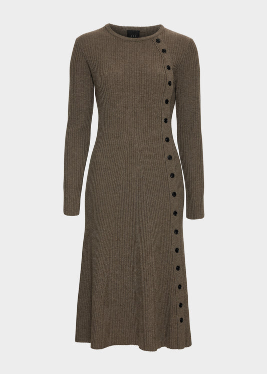 Christian Aks Mima Merino Dress Dresses 8068 Wood