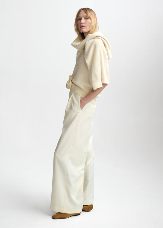Christian Aks Sharon Trouser Trousers 9003 Eggshell