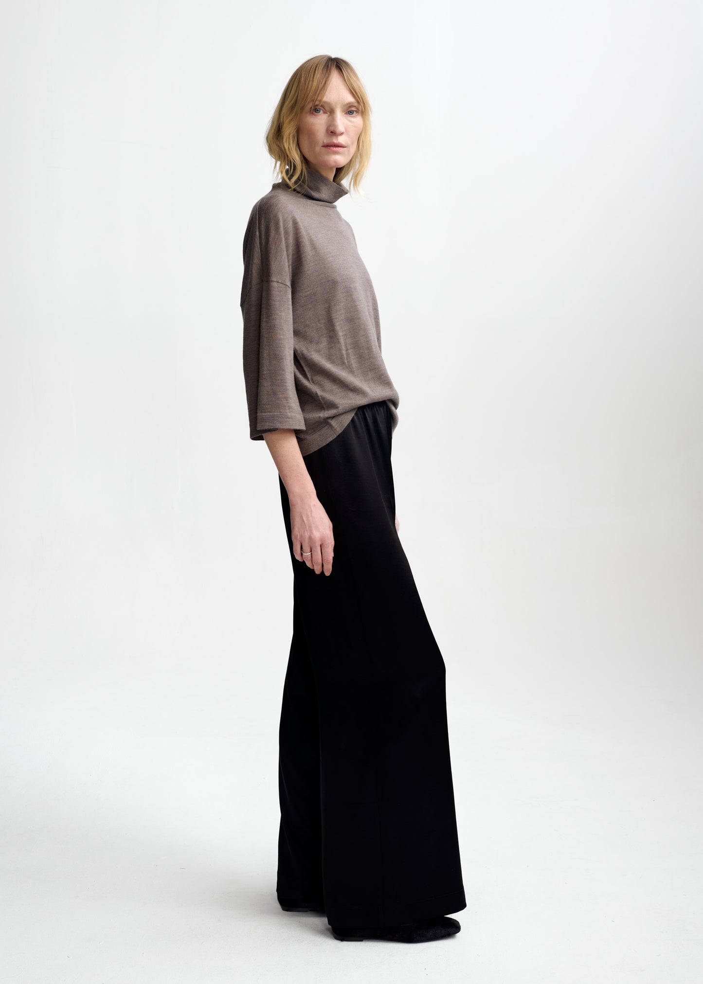 Christian Aks Tia Merino Knit Knitwear 8068 Wood